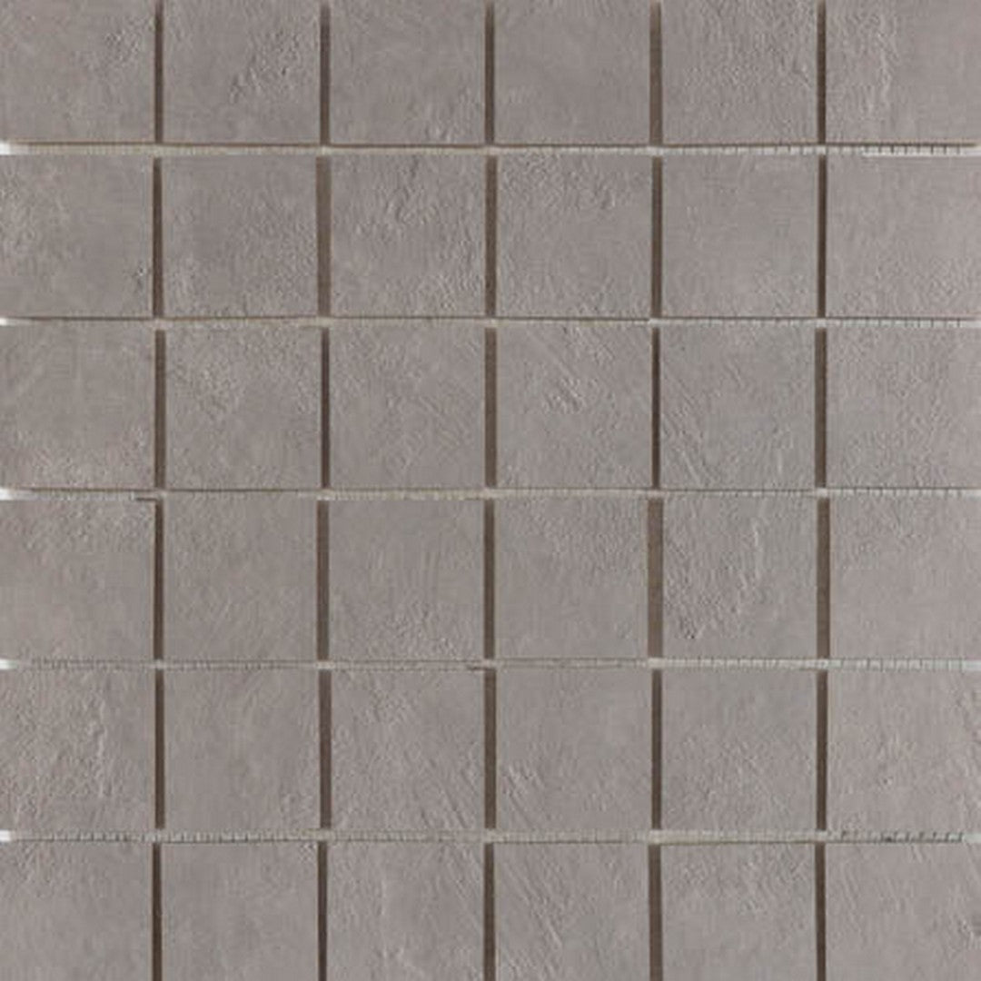 Happy Floors Newton 12" x 12" Interlocking Semi-Polished Porcelain 2" Mosaic