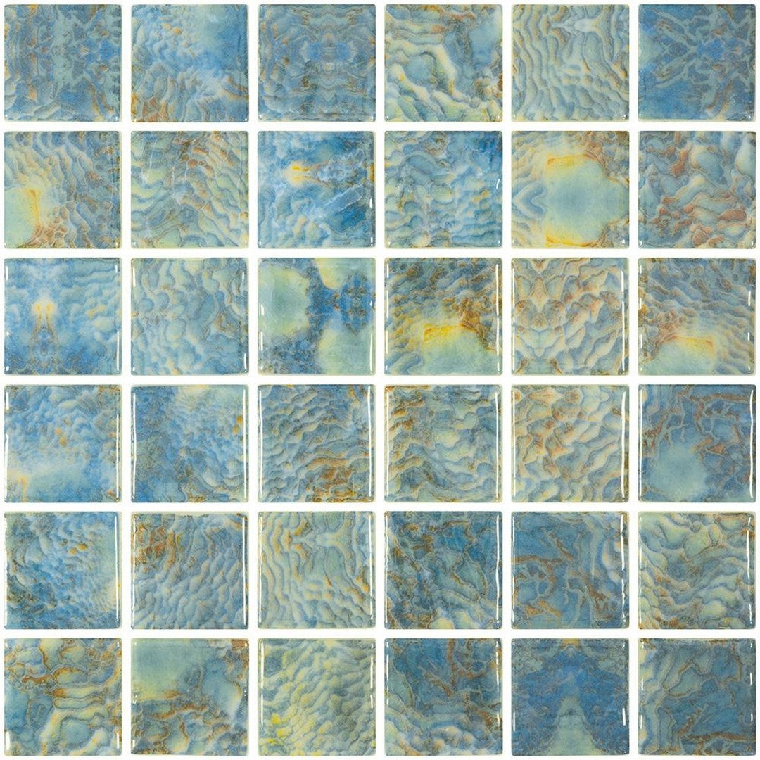 Tesoro Vanguard 12.25" x 12.25" Glass 2" Mosaic