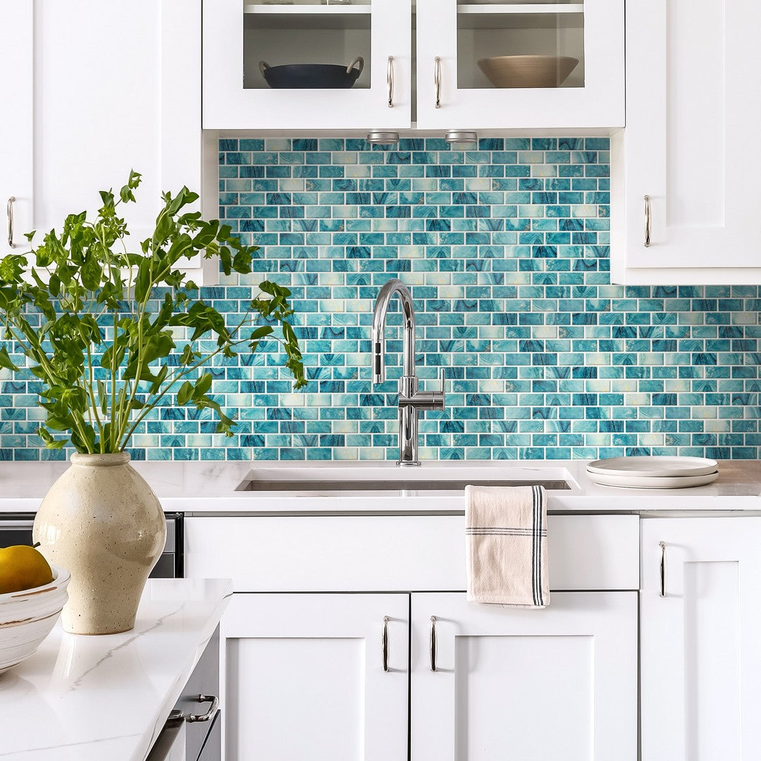 Tesoro-Vanguard-12.25-x-10-Interlocking-1x2-Glass-Mosaic-Forest-Aqua