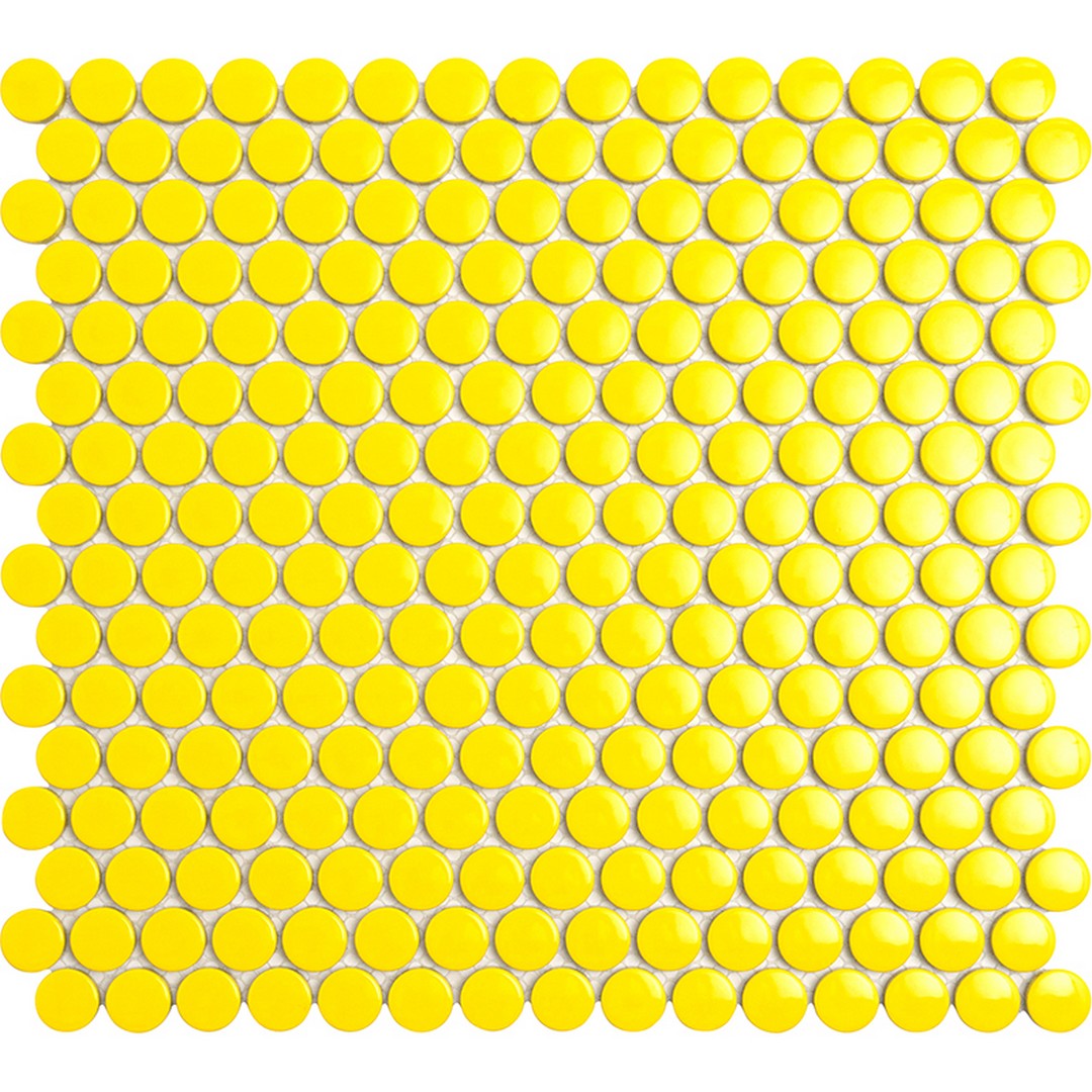 MiR Orbit 12" x 12" Glossy Porcelain 1" Mosaic