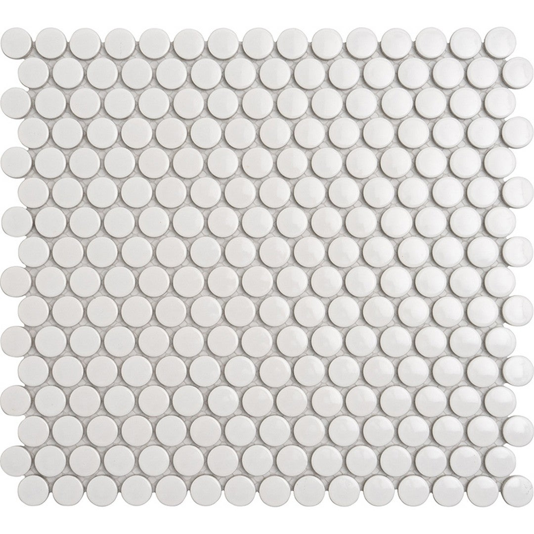 MiR Orbit 12" x 12" Glossy Porcelain 1" Mosaic