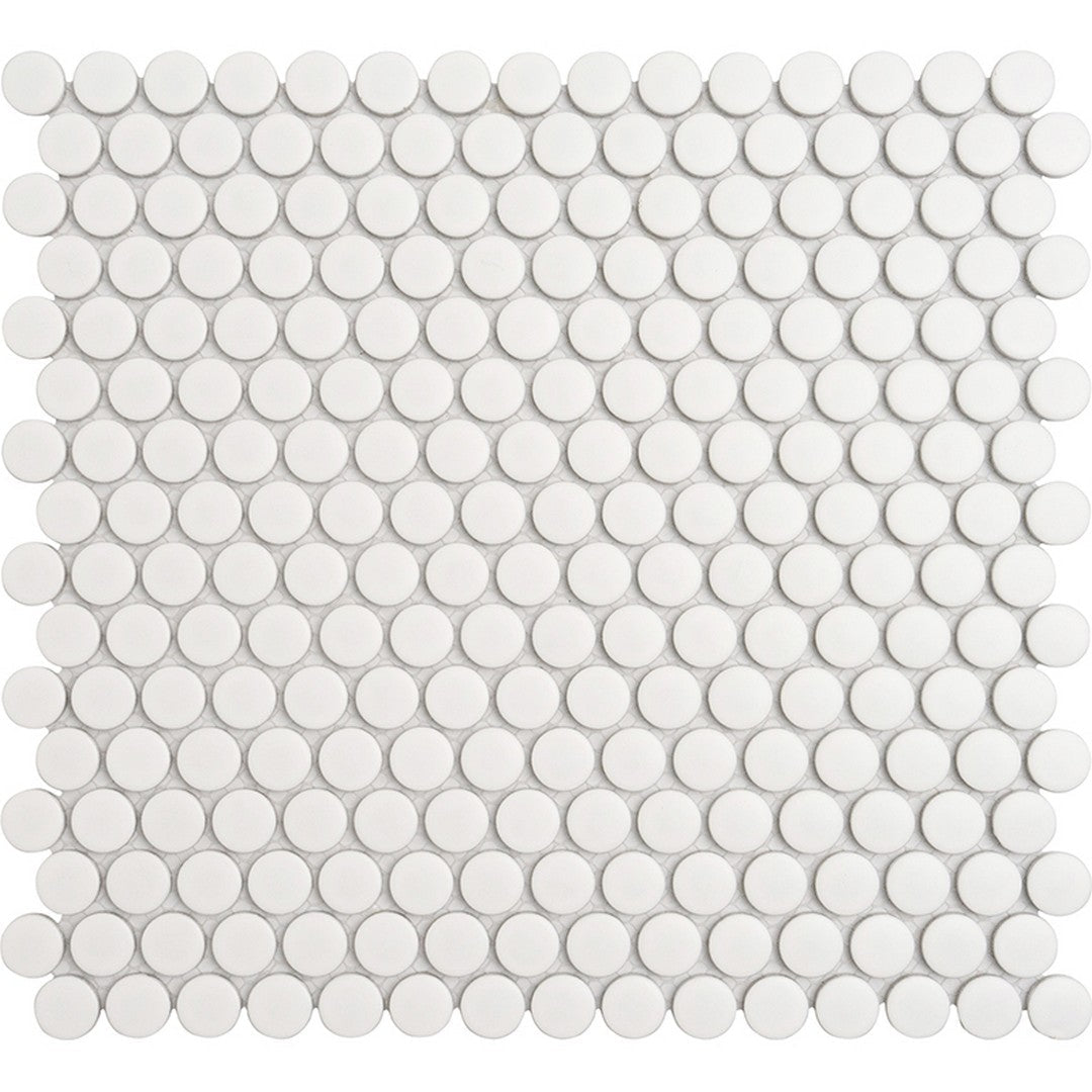 MiR Orbit 12" x 12" Matte Porcelain 1" Mosaic