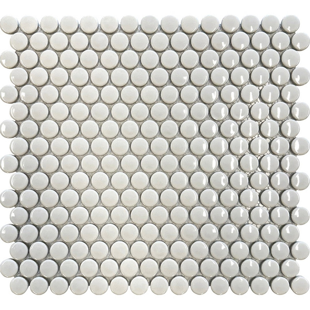MiR Orbit 12" x 12" Glossy Porcelain 1" Mosaic