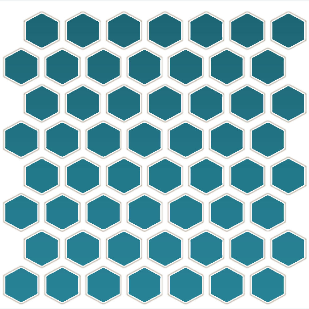 Daltile-Color-wheel-Mosaic-12-x-14-Ceramic-1.5-Hexagon-Mosaic-Sea-Breeze