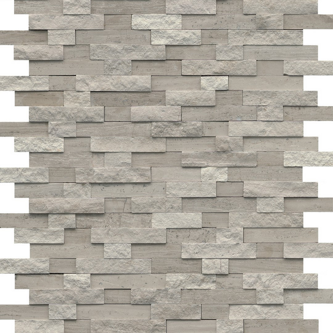 Emser Feature 12" x 18" Splitface Groutless Stone Mosaic