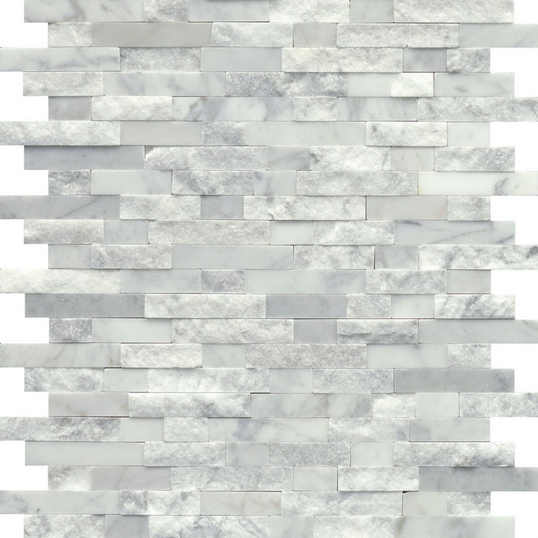 Emser Feature 12" x 18" Splitface Groutless Stone Mosaic