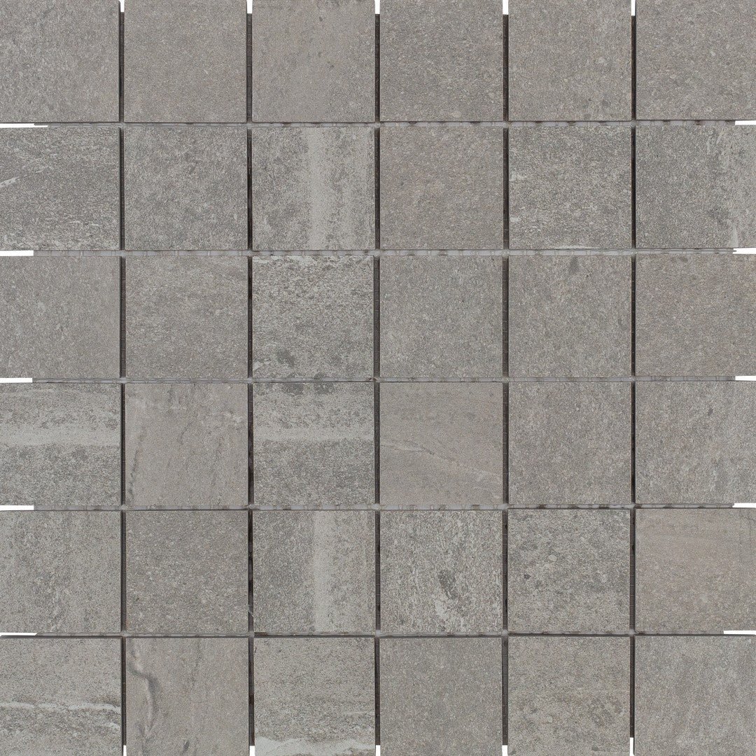 Tesoro Adrock 12" x 12" Pressed Matte Porcelain 2" Mosaic