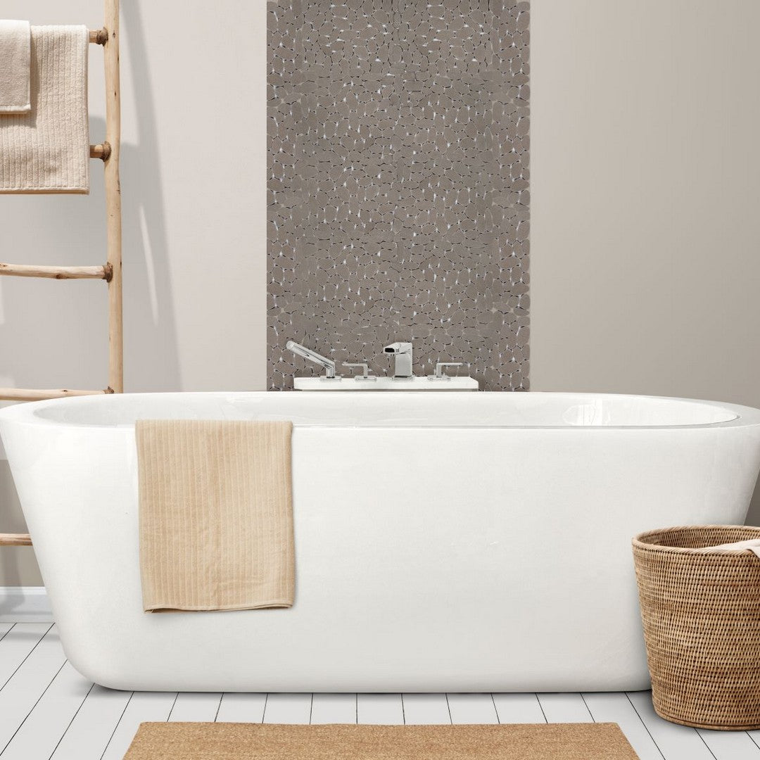 Bati-Orient-Bali-4-x-12-Reconstituted-Sliced-Pebble-Natural-Stone-Mosaic-Border-Light-Grey