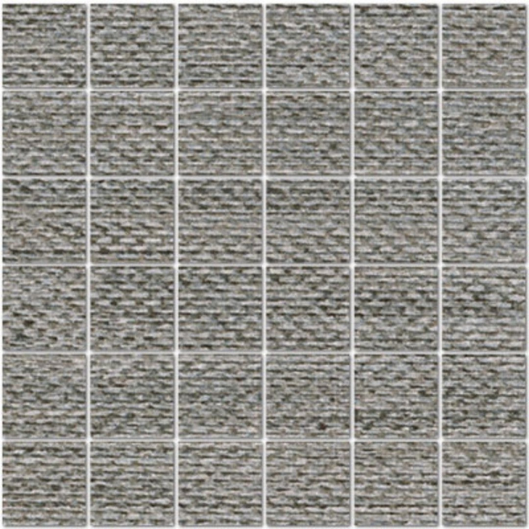 Tesoro Craft 12" x 12" Rectified Matte & Textured Porcelain 2" Mosaic