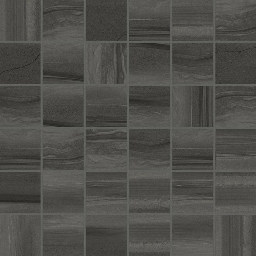 Bedrosians Linear Stone 12" x 12" Honed Porcelain 2" Mosaic