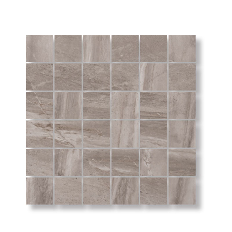 Signature Collection Marmoluna 12" x 12" Polished Porcelain 2" Mosaic