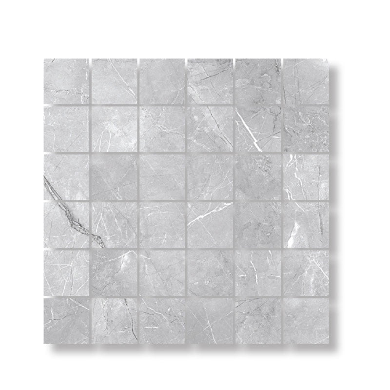 Signature Collection Marmoluna 12" x 12" Polished Porcelain 2" Mosaic
