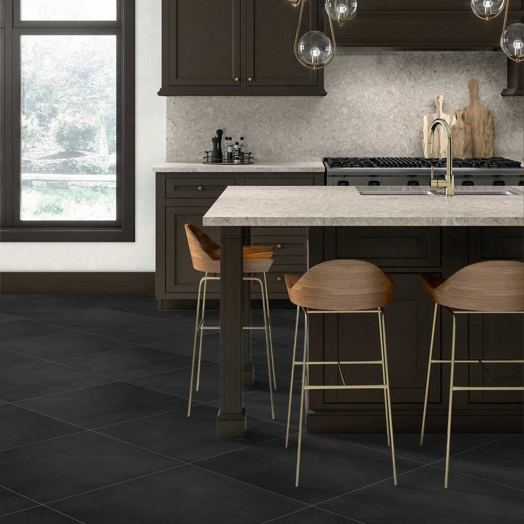 Daltile-Pure-12-x-12-Rectified-Polished-Porcelain-Floor-Tile-Black