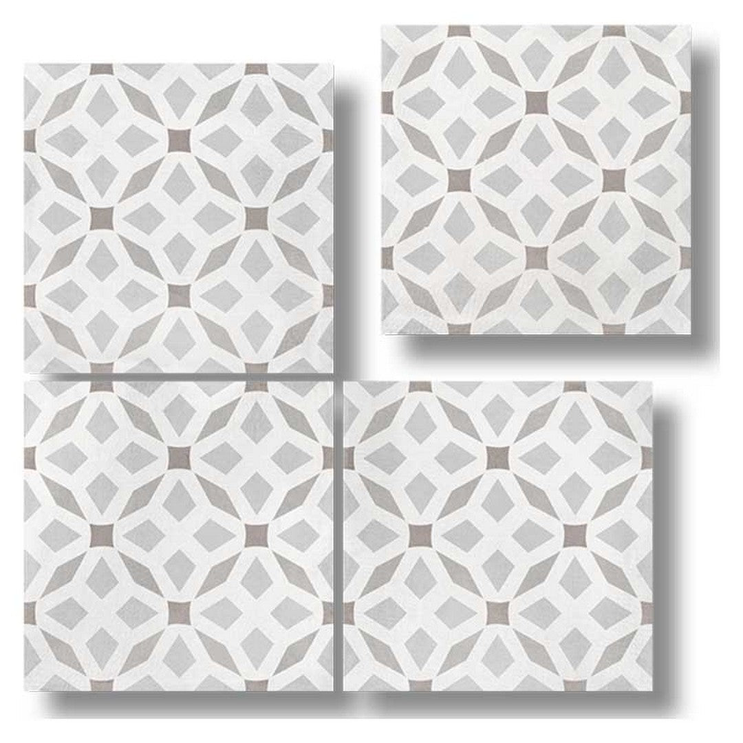 Maniscalco Stone Pathways 8.7" x 8.7" Matte Porcelain Patterned Tile