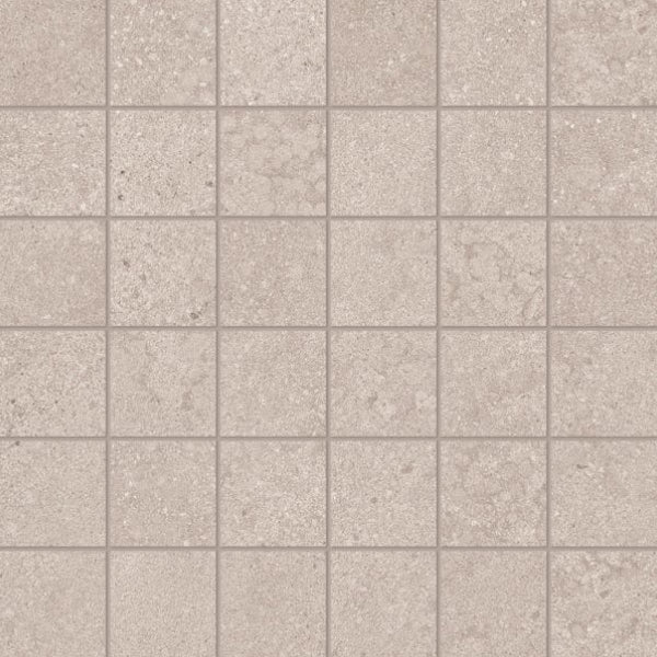 Happy Floors Phase 12" x 12" Interlocking Natural Porcelain 2" Mosaic