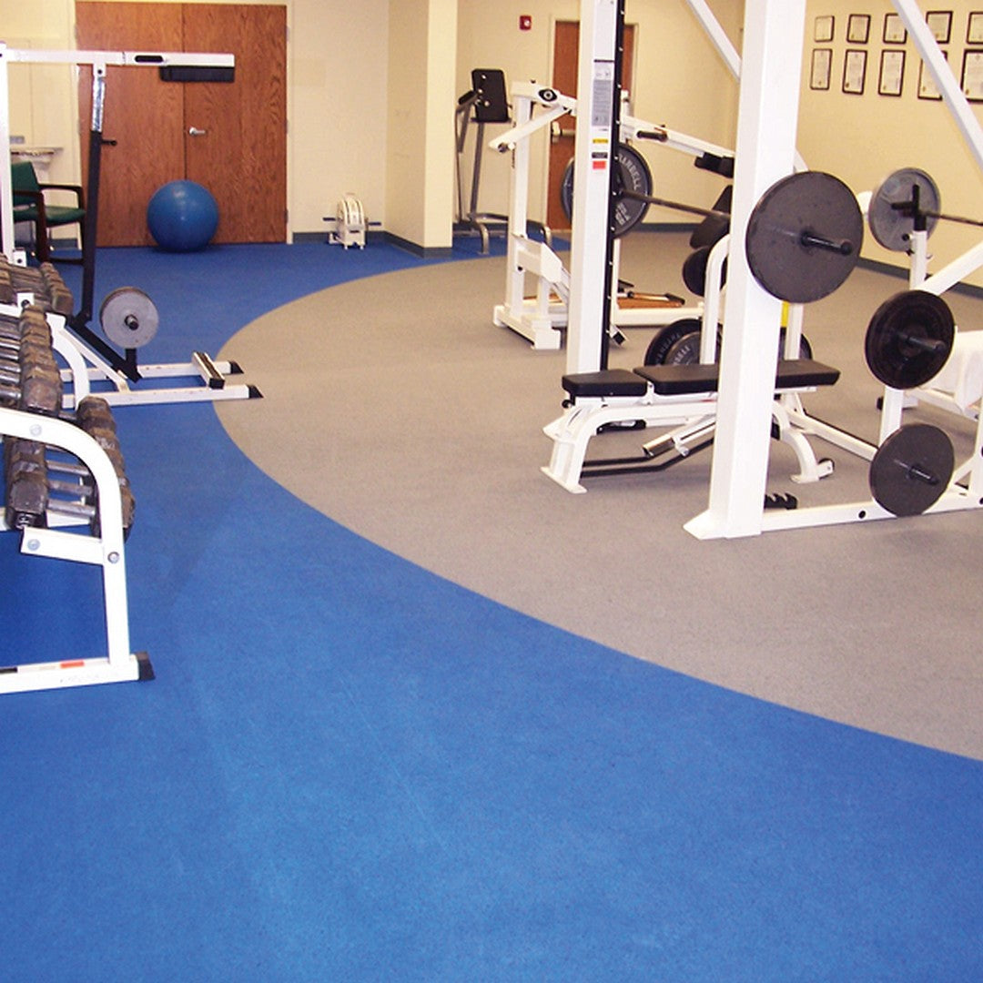 Flexco-Prime-Sports-34.25-x-34.25-Smooth-20%-Chip-Color-Rubber-Interlocking-Tile-4mm-Daffodil