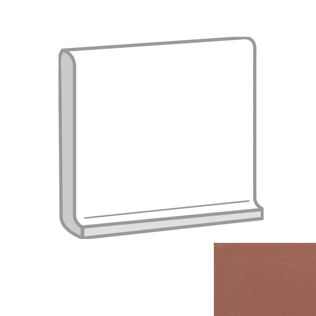 Emser E-Quarry 6" x 6" Matte Quarry Cove Base Corner In Left