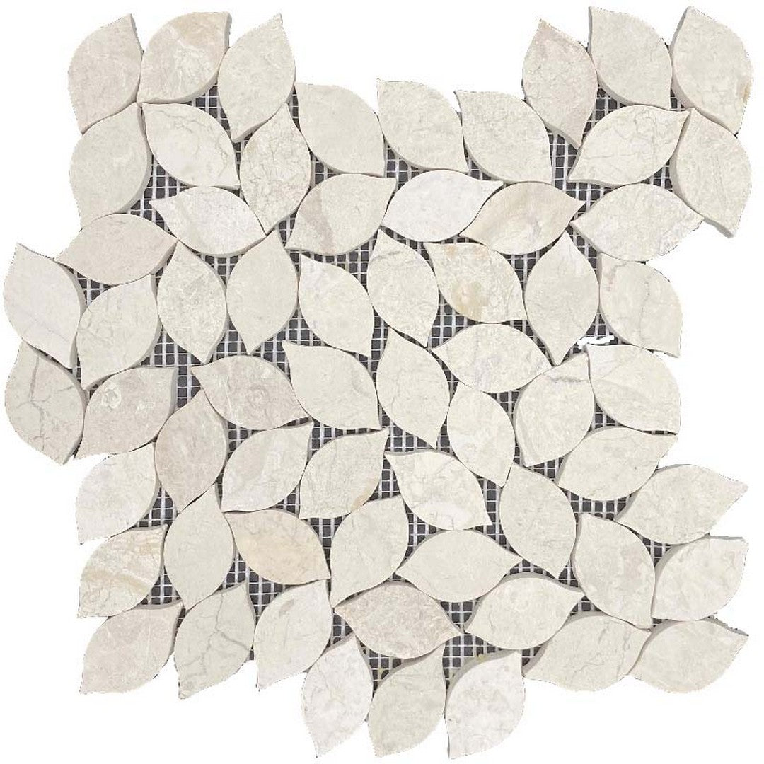 Maniscalco Stone Topiary 12" x 12" Honed Leaves Mosaic