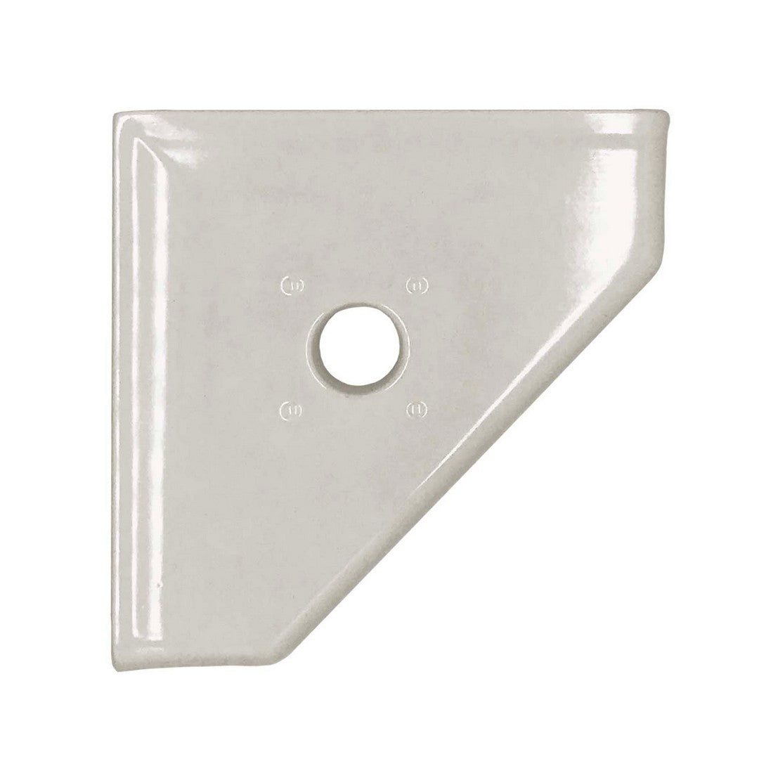 Questech Bath Accessories Geo Retrofit 5" Polished Cast Stone Corner Soap