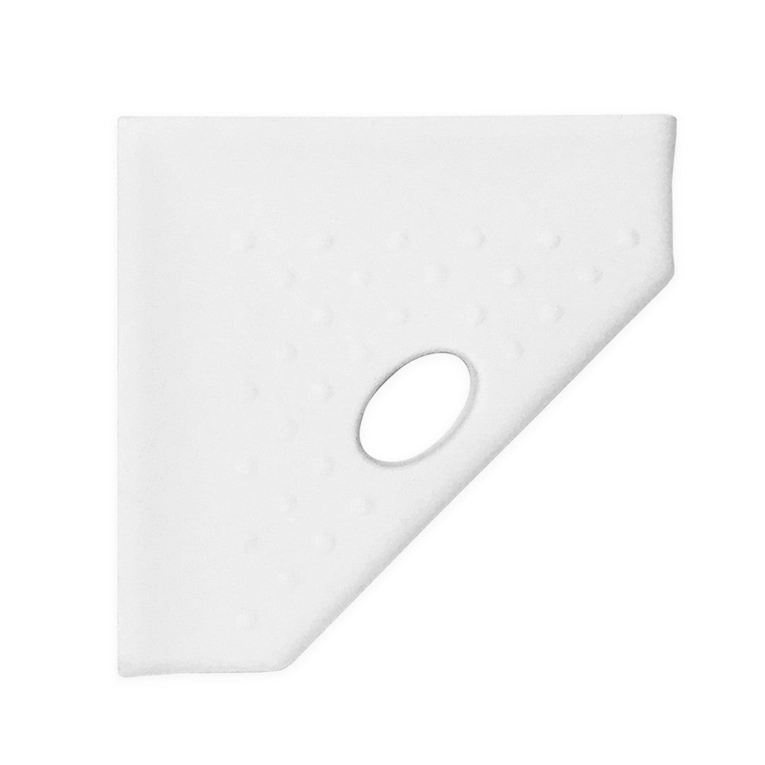 Questech Bath Accessories Geo Retrofit 5" Matte Cast Stone Foot Rest