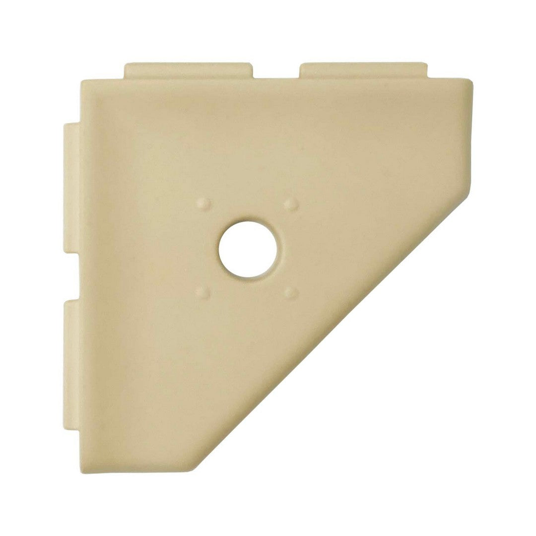 Questech Bath Accessories Geo 5" Matte Cast Stone Corner Soap