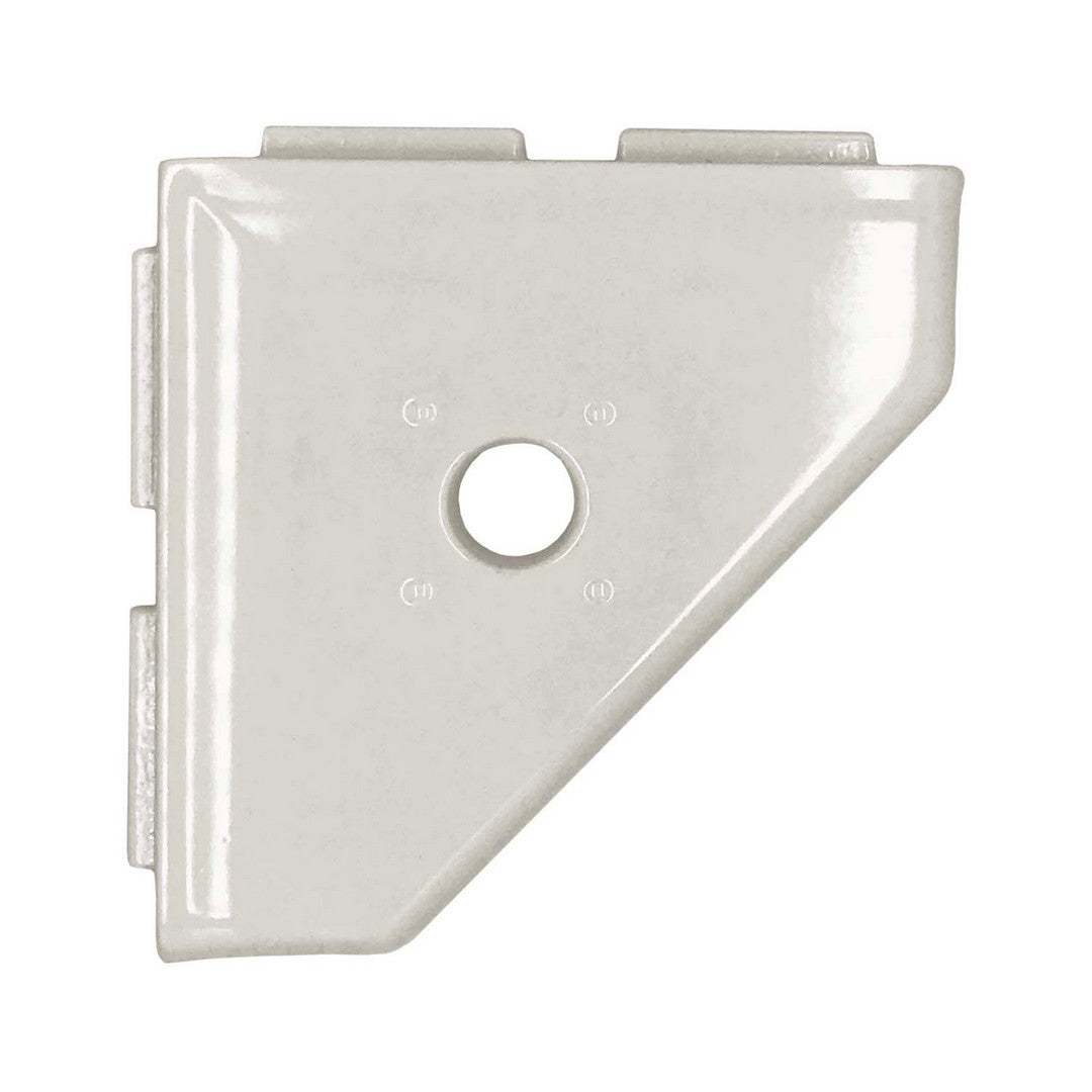 Questech Bath Accessories Geo 5" Polished Cast Stone Corner Soap