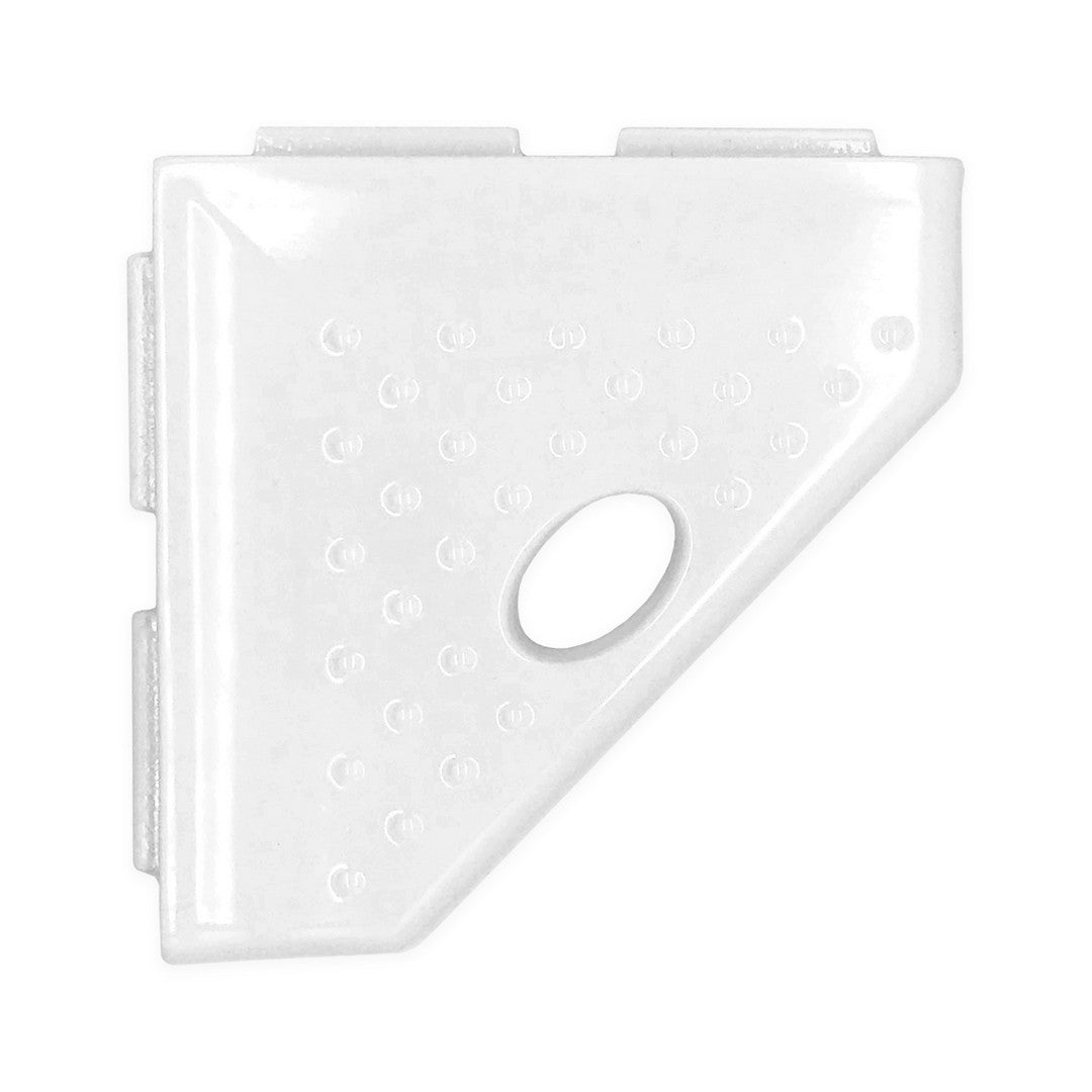 Questech Bath Accessories Geo 5" Polished Cast Stone Foot Rest