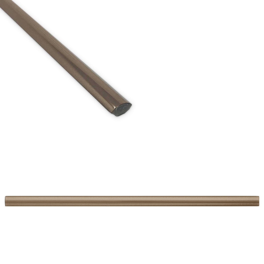 Questech Quarter Round 0.5" x 12" Polished Metal Jolly