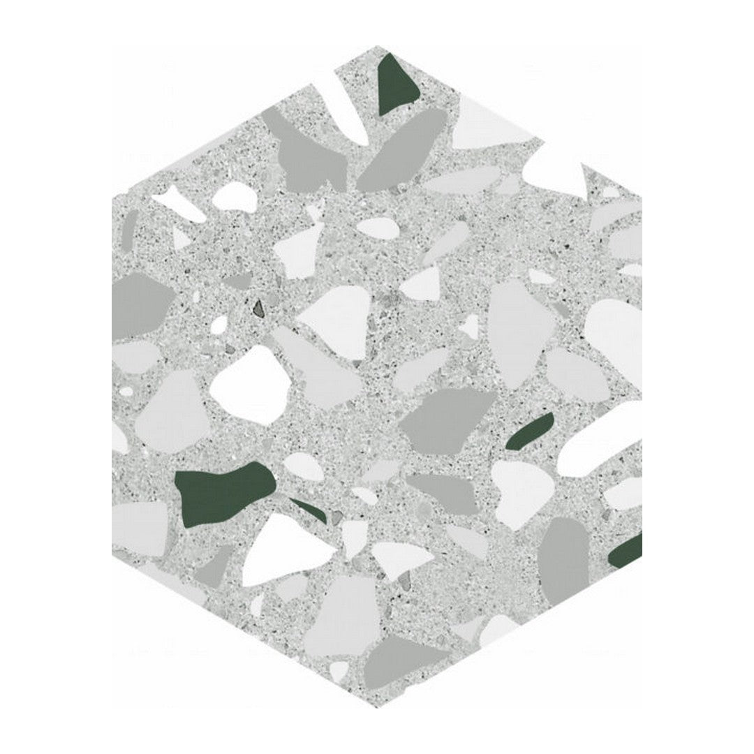 Qualis Ceramica Altea 5.5" x 6.3" Matte Porcelain Hexagon Tile