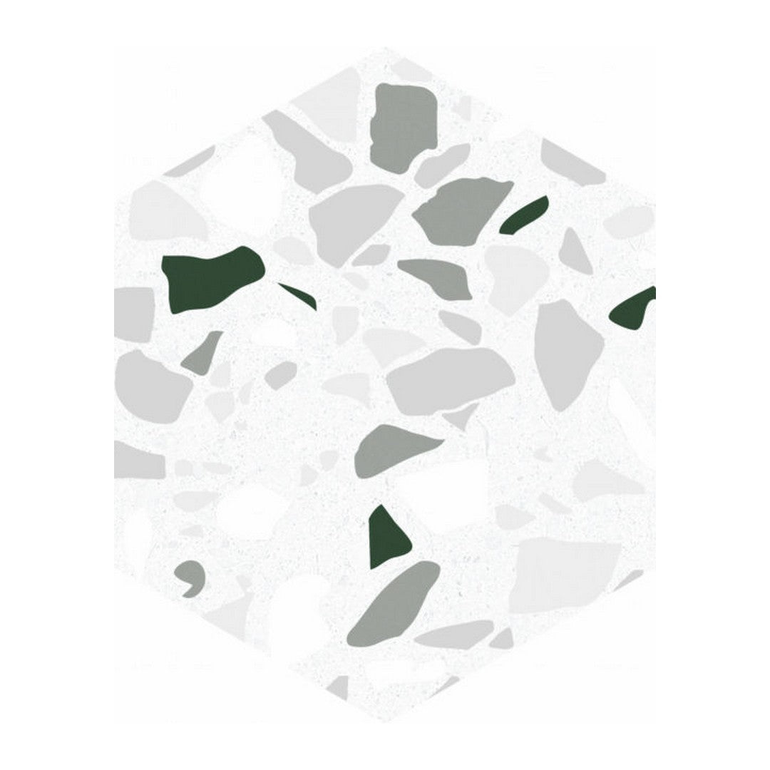 Qualis Ceramica Altea 5.5" x 6.3" Matte Porcelain Hexagon Tile