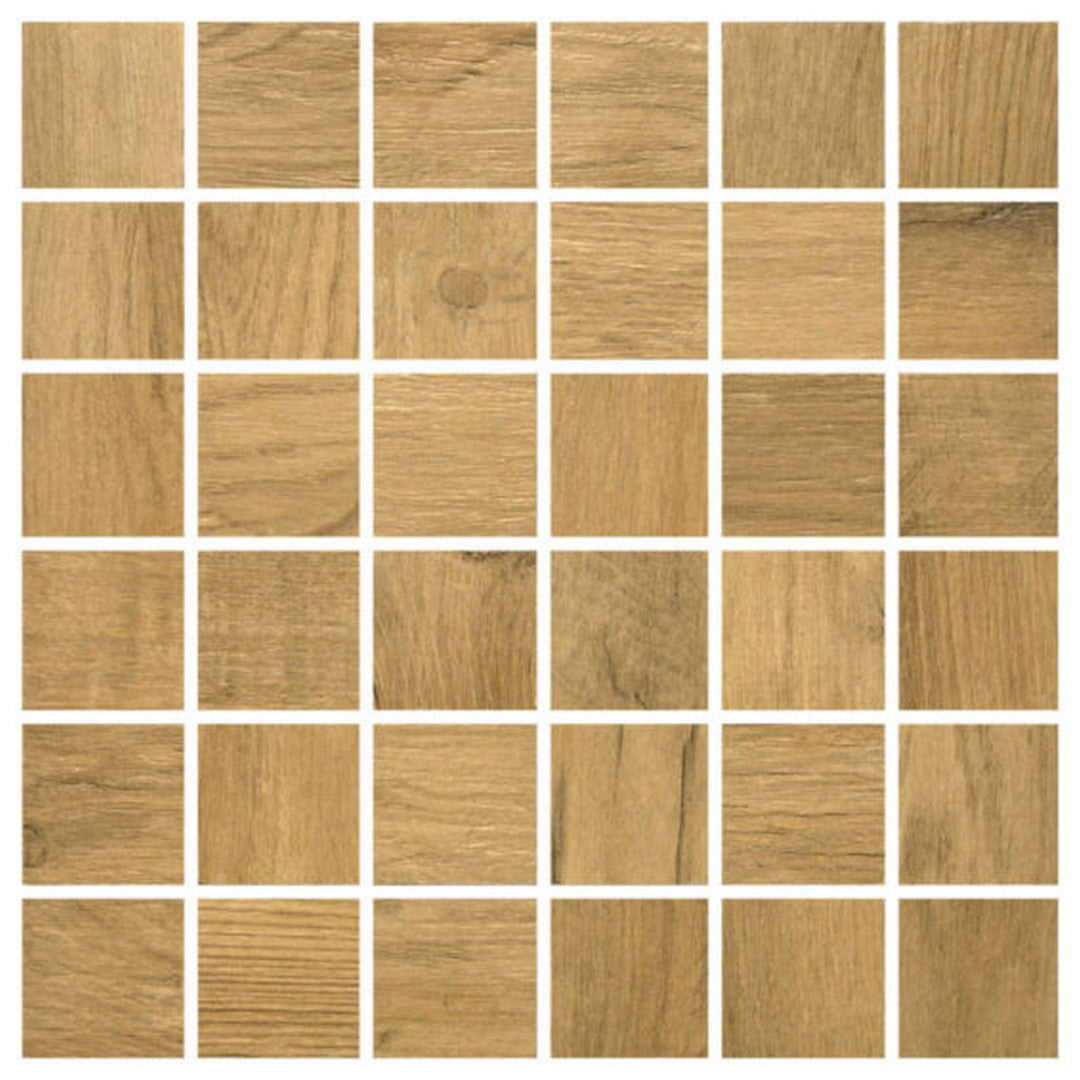 Qualis Ceramica Cabin 12" x 12" Matte Porcelain 2" Mosaic