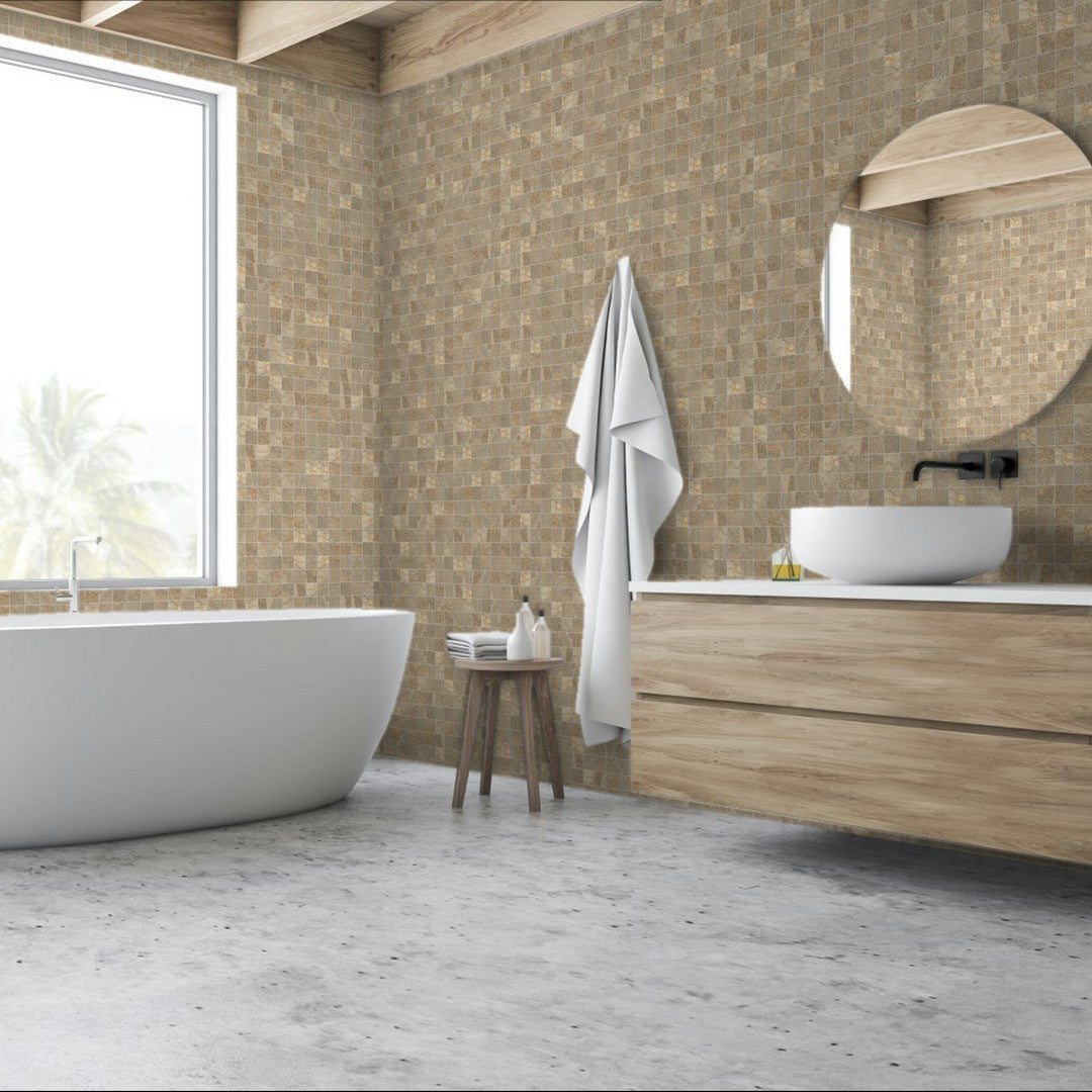Qualis-Ceramica-Capri-12-x-12-Natural-Porcelain-2-Mosaic-Beige