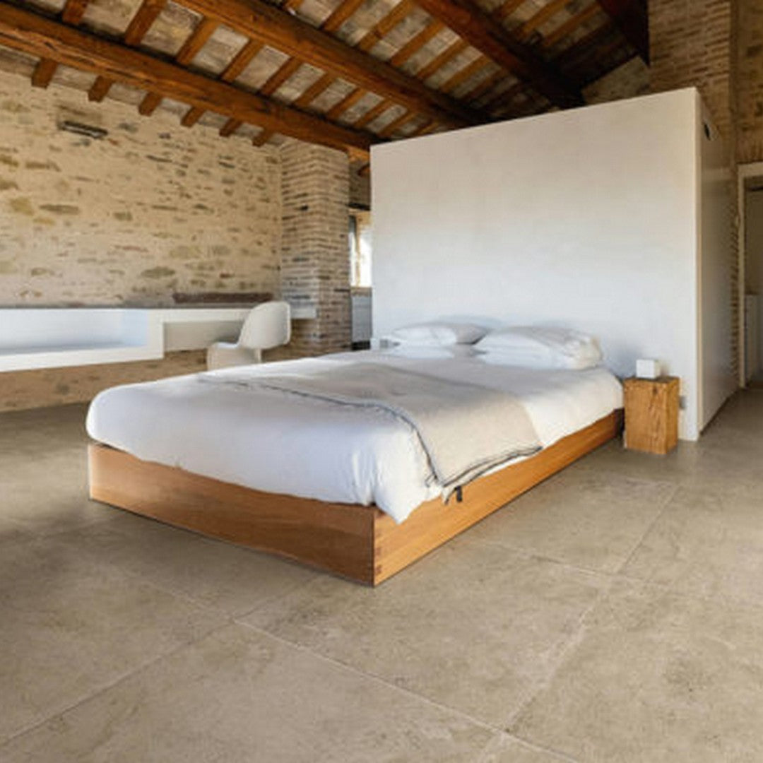 Qualis-Ceramica-Elevation-24-x-24-Rectified-Natural-Porcelain-Tile-Byblos-Beige