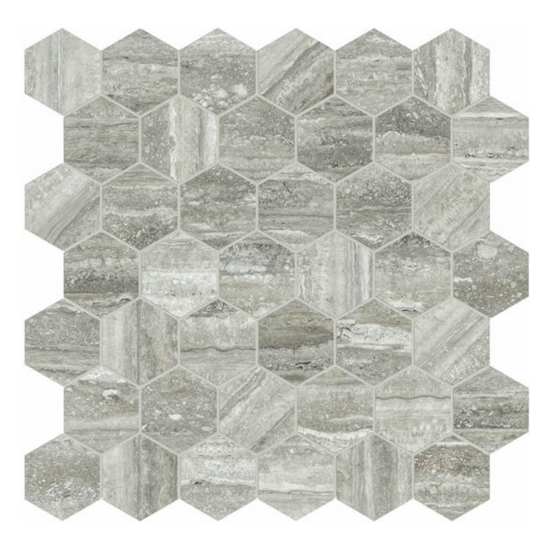 Qualis Ceramica Luxury 12" x 12" Rectified Honed Porcelain 2" Hexagon Tile