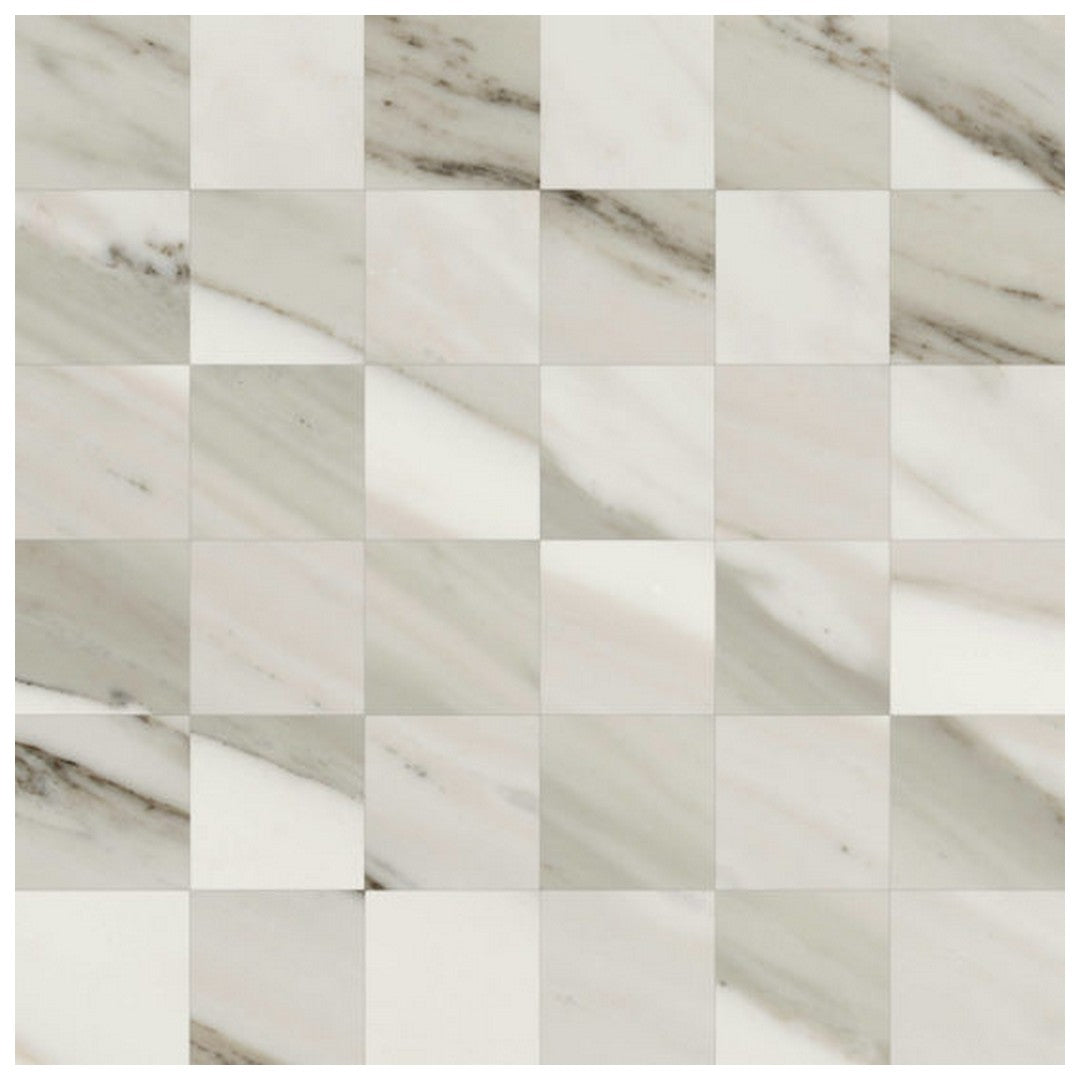 Qualis Ceramica Mystique 12" x 12" Rectified Matte Porcelain 2" Mosaic