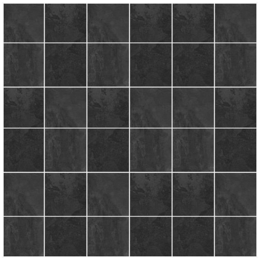 Qualis Ceramica Nepal Slate 12" x 12" Matte Porcelain 2" Mosaic