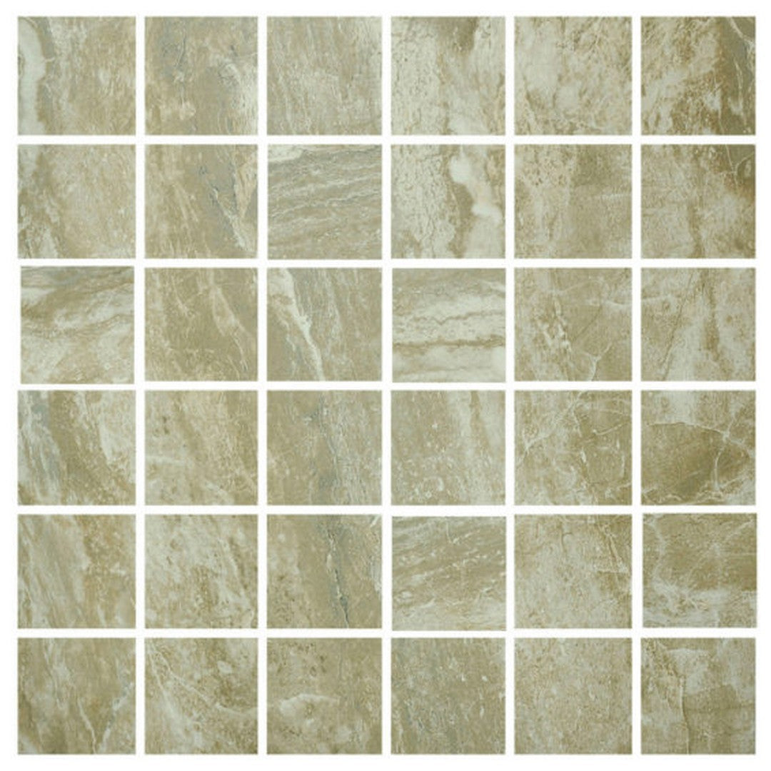 Qualis Ceramica River 12" x 12" Matte Porcelain 2" Mosaic