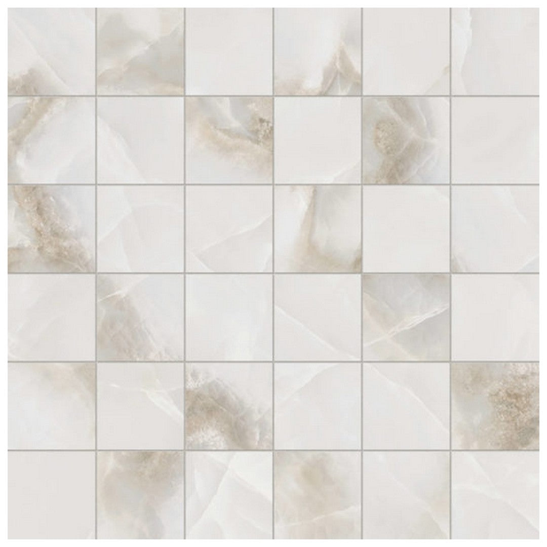 Qualis Ceramica Roma 12" x 12" Rectified Matte Porcelain 2" Mosaic