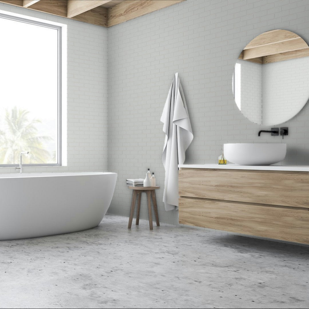 Qualis-Ceramica-Traditions-11.65-x-11.73-Glossy-Porcelain-Brick-2×6-Mosaic-Gallery-Grey