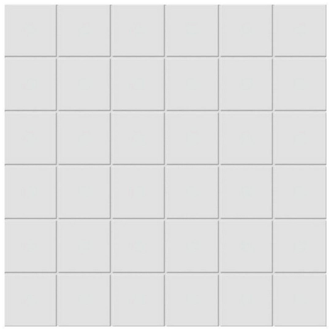 Qualis Ceramica Traditions 11.92" x 11.92" Matte Porcelain Unglazed 2" Mosaic