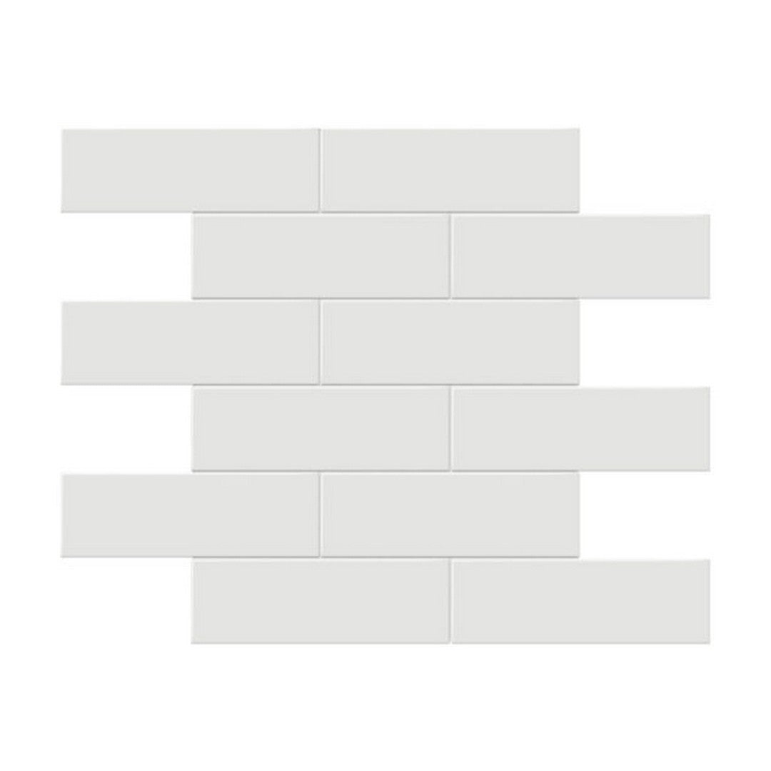 Qualis Ceramica Traditions 11.65" x 11.73" Matte Porcelain Brick 2×6" Mosaic