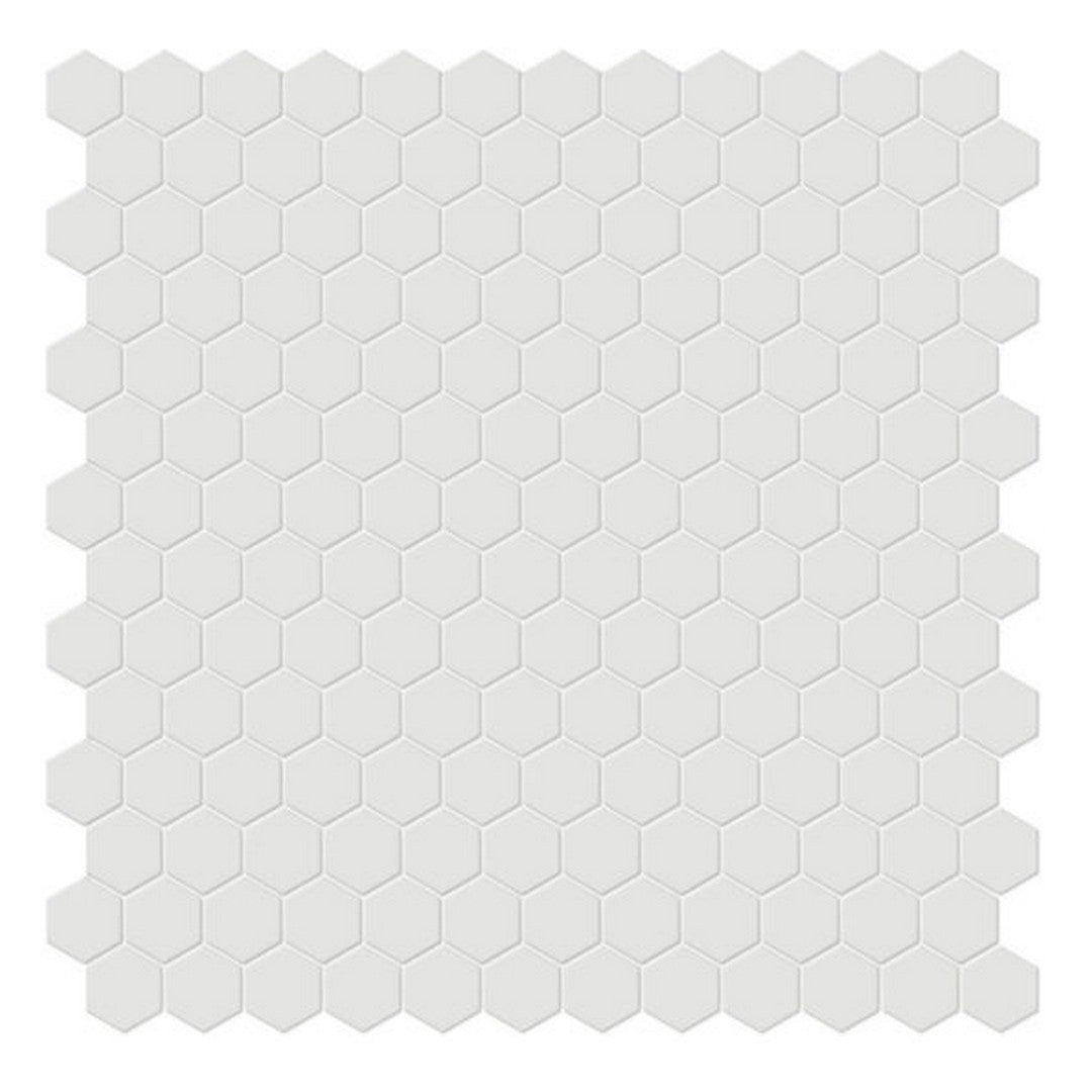 Qualis Ceramica Traditions 11.54" x 11.65" Matte Porcelain Hexagon 1" Mosaic