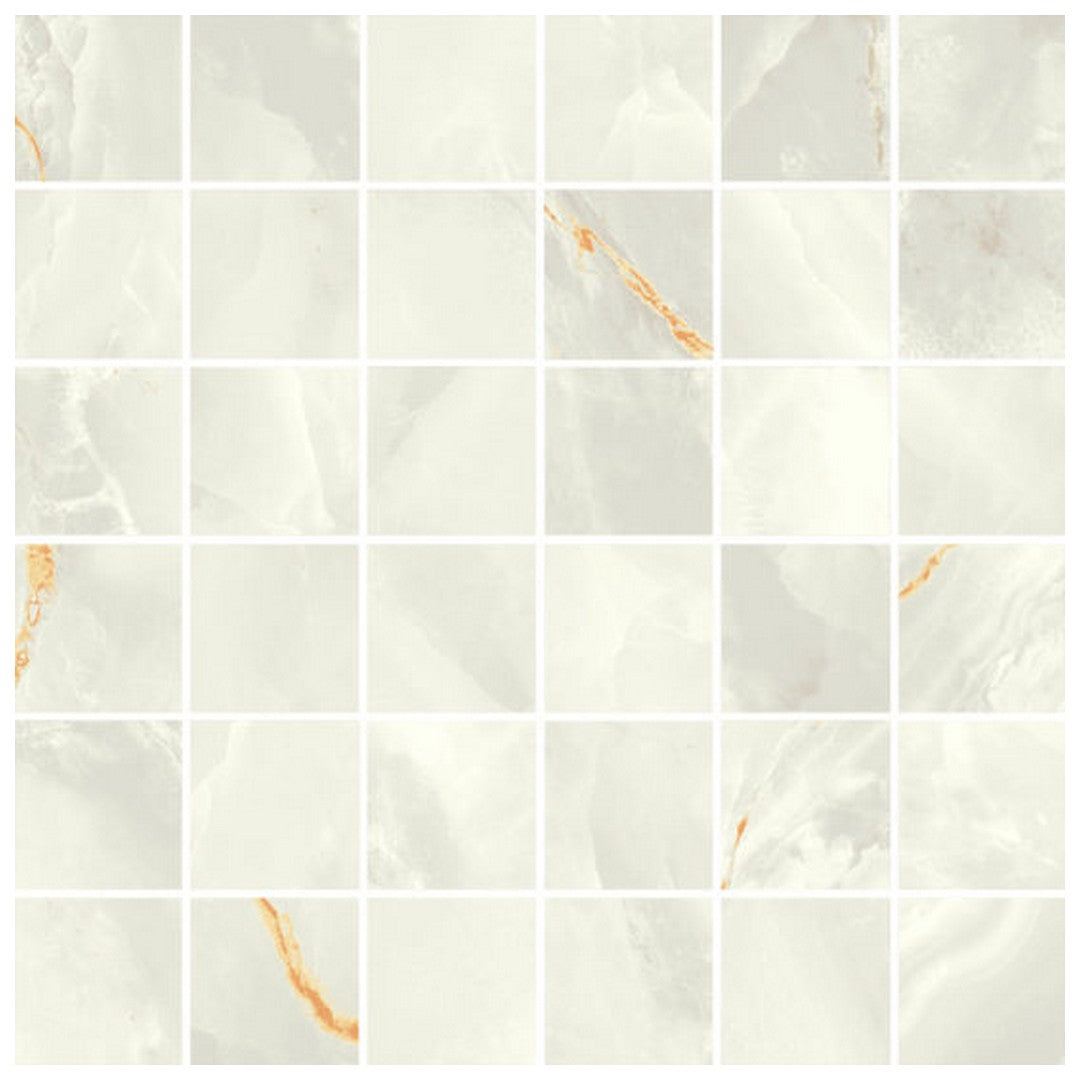 Qualis Ceramica Venezia 13" x 13" Matte Porcelain 2" Mosaic
