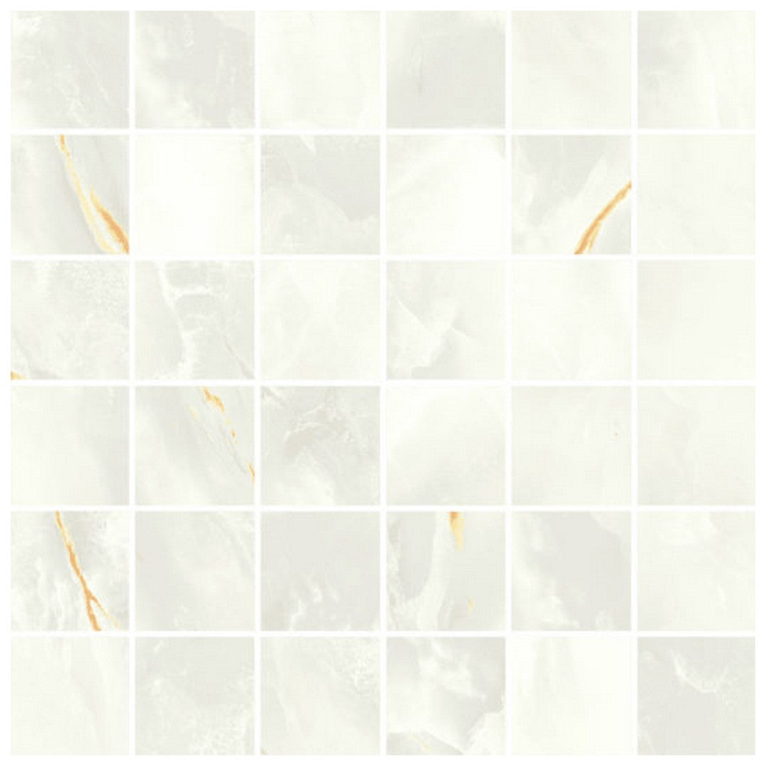 Qualis Ceramica Venezia 13" x 13" Matte Porcelain 2" Mosaic