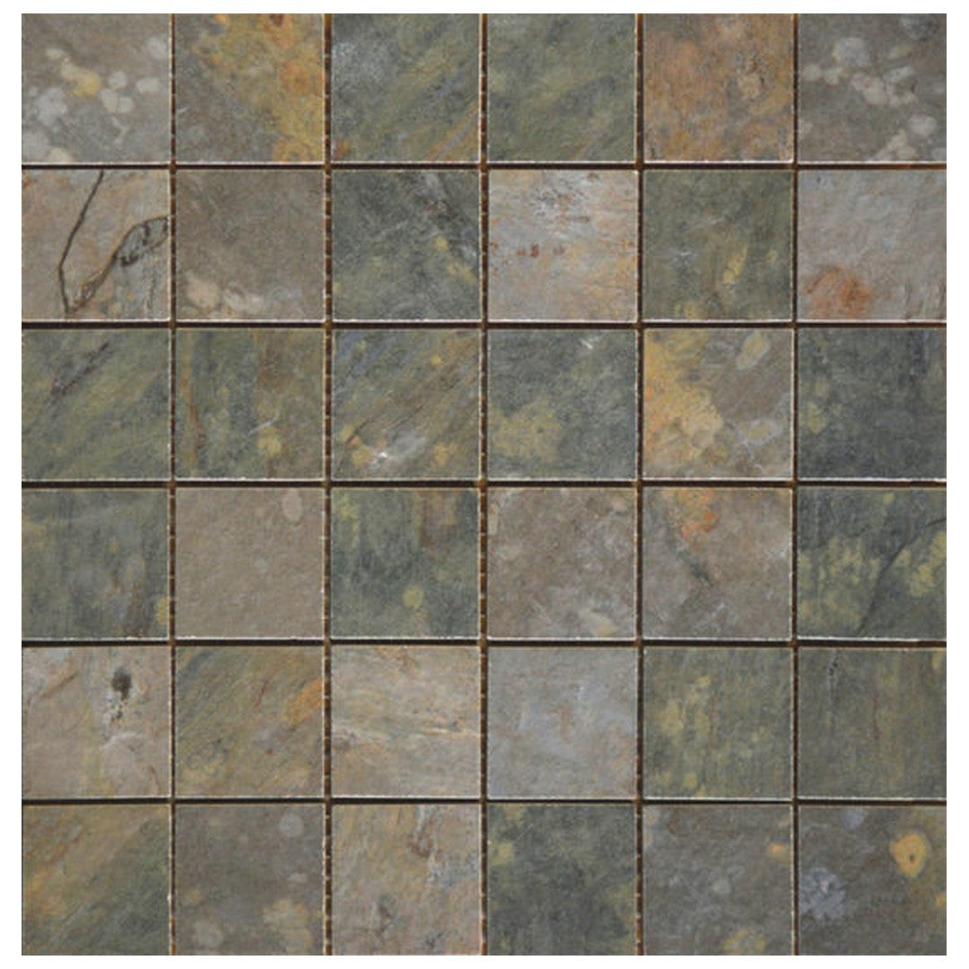 Qualis Ceramica Vermont 12" x 12" Matte Porcelain 2" Mosaic