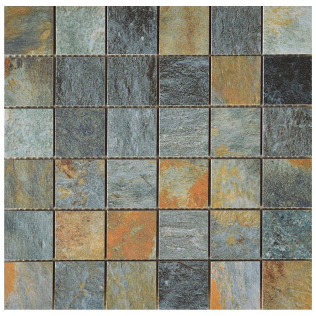 Qualis Ceramica Vermont 12" x 12" Matte Porcelain 2" Mosaic