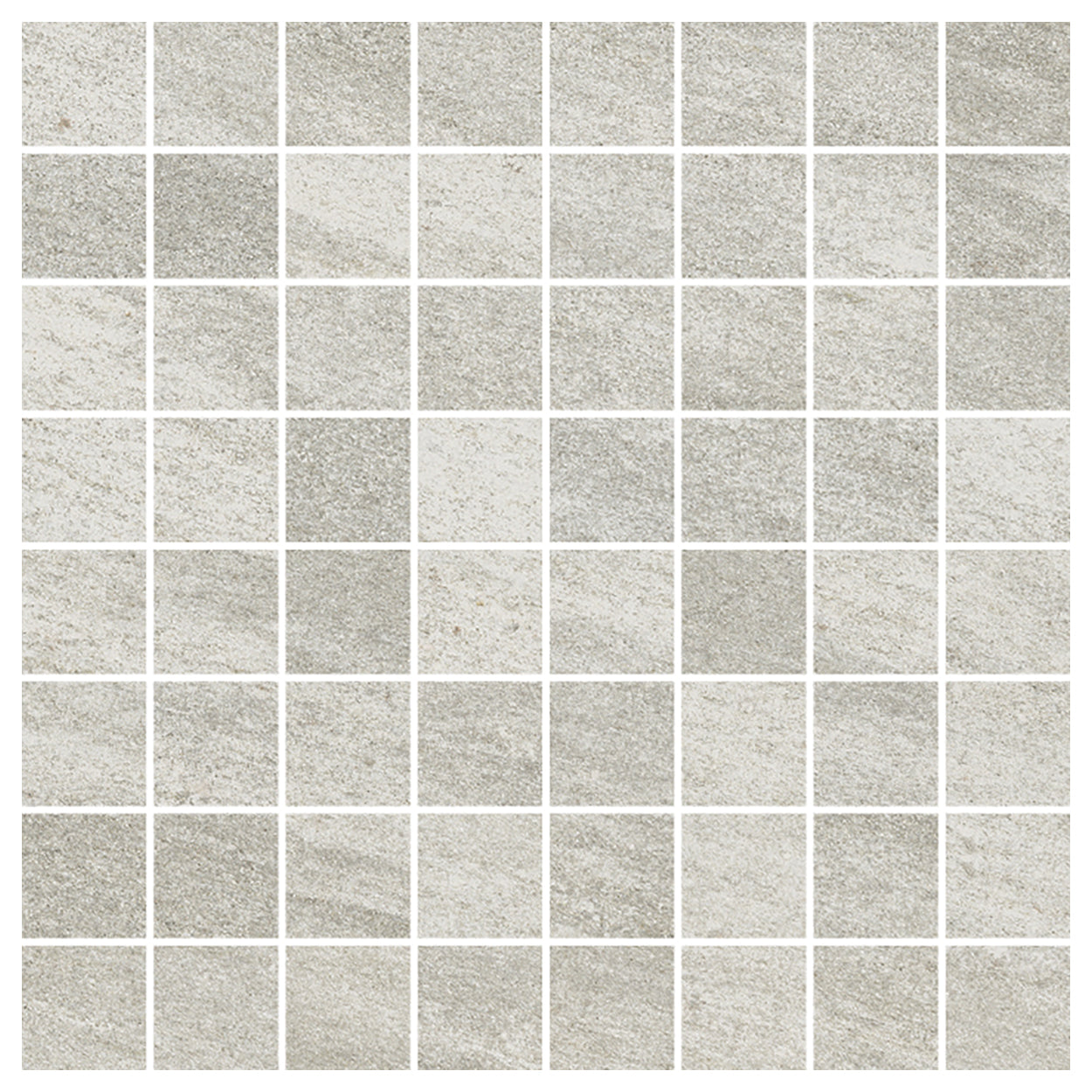 Del Conca USA Quartzite 12" x 12" Glazed Porcelain 1.4" Mosaic