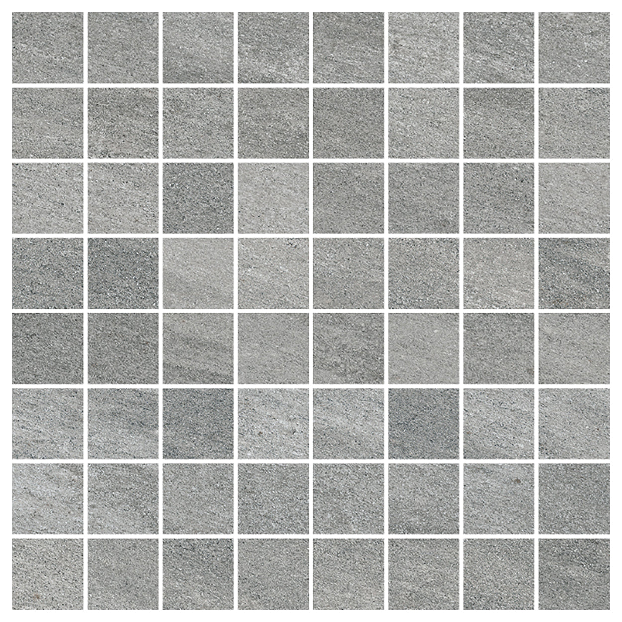 Del Conca USA Quartzite 12" x 12" Glazed Porcelain 1.4" Mosaic