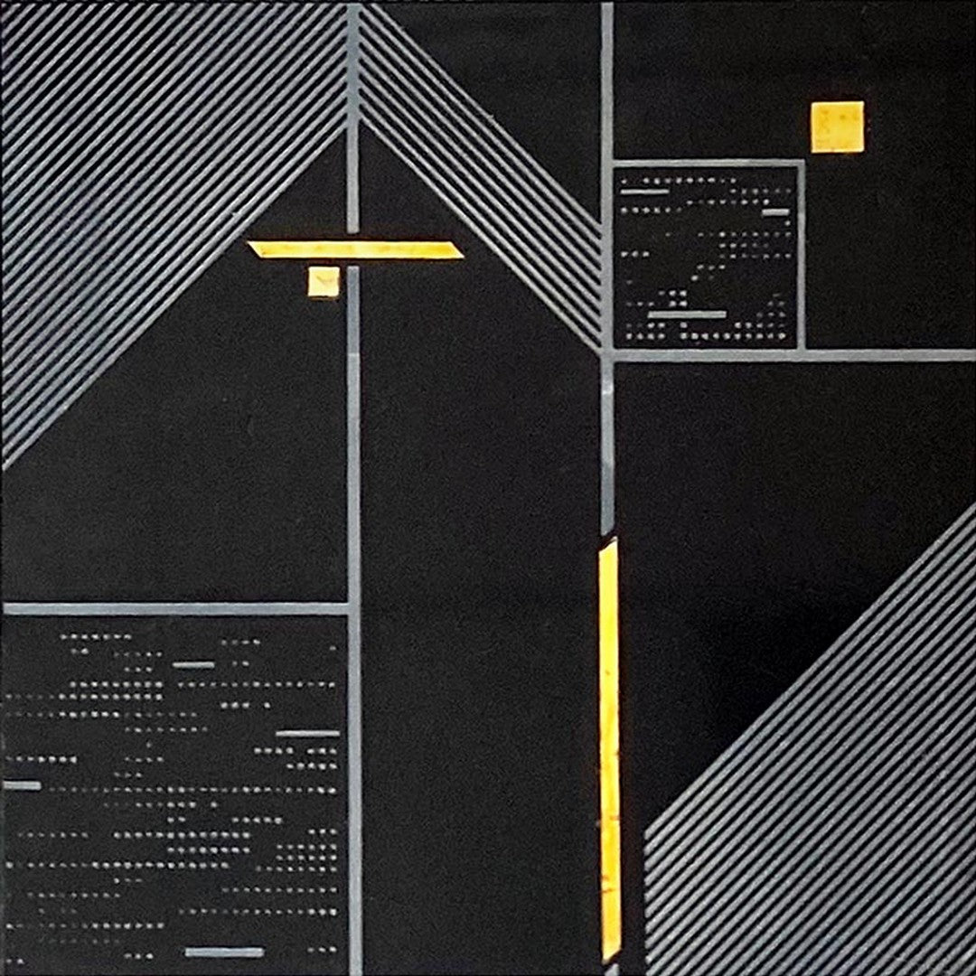 MiR Rockefeller 12" x 12" Natural Stone & Metal Decorative Mosaic