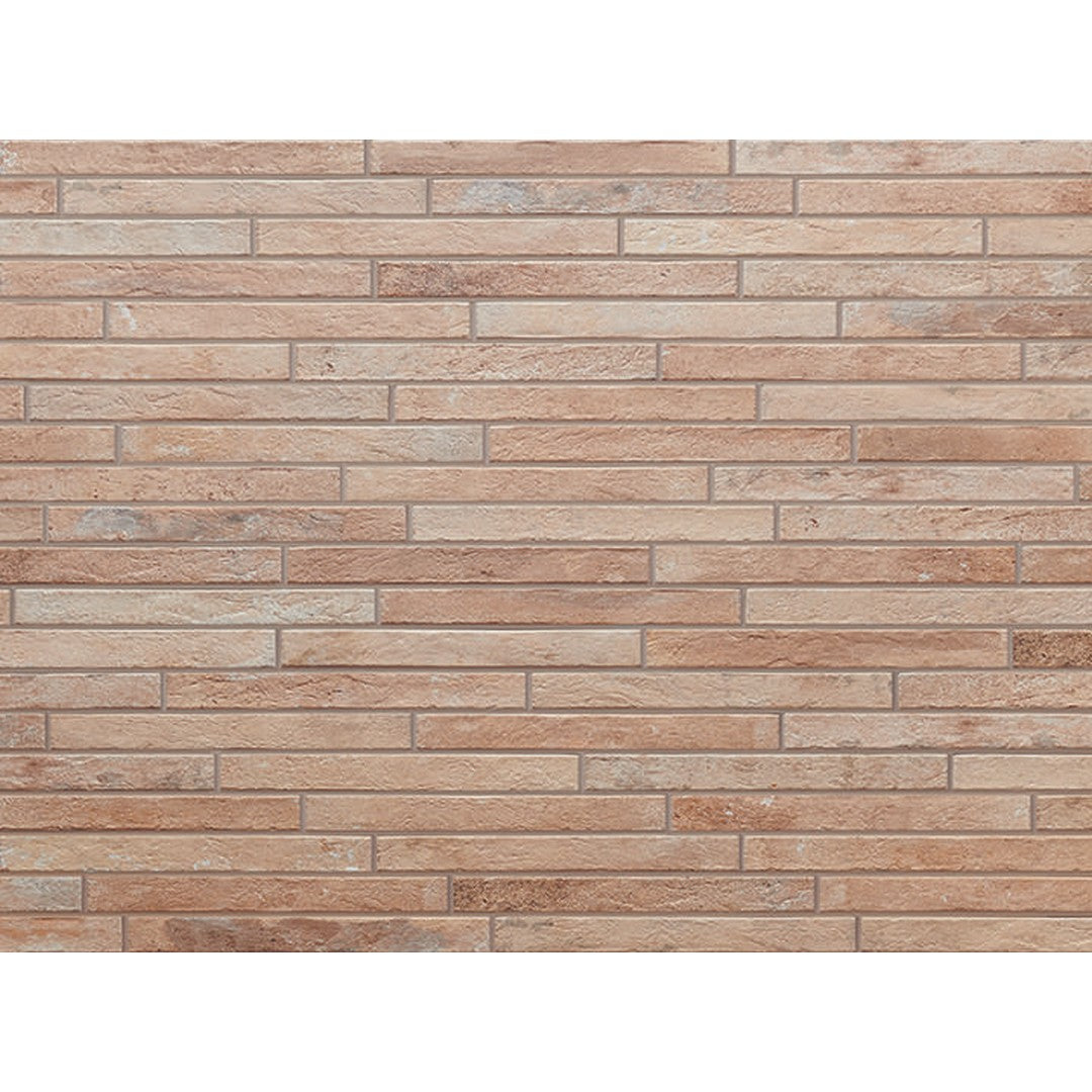 Tesoro Graffiti 2" x 18" Pressed Matte Porcelain Brick Tile